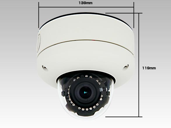 RD-4012130万画素屋内外兼用ドームカメラ
