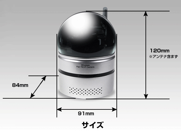 RD-3927遠隔操作対応簡単IPネットワ-クカメラ