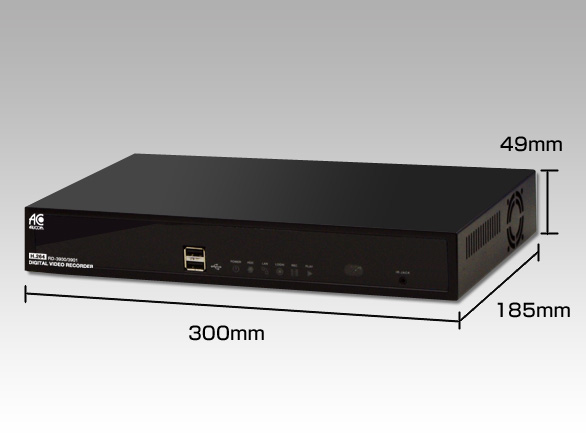 RD-3900 H.264圧縮方式 4chデジタルレコーダー 500GB HDD内蔵
