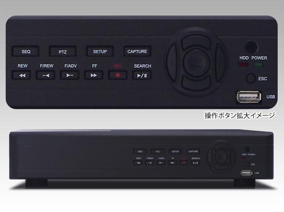 RD-4082 HD-SDI専用デジタルレコーダー 2000GB HDD内蔵 4ch