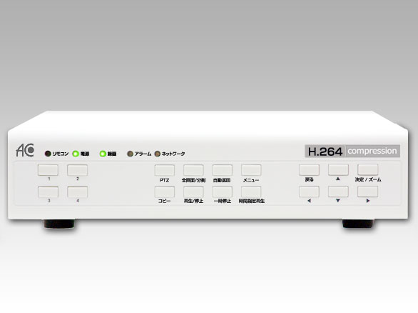 RD-3439 デジタルレコーダー H.264圧縮方式 4ch500GB HDD内蔵