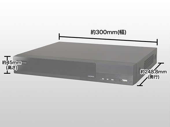 AJ-RA6004-4TB 日本製 ARUCOM EYE 4000GB HDD内蔵 4chDVR