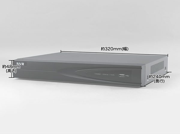 SET694-1 IPカメラ屋外防雨バレット型1～4台防犯カメラセット(RD