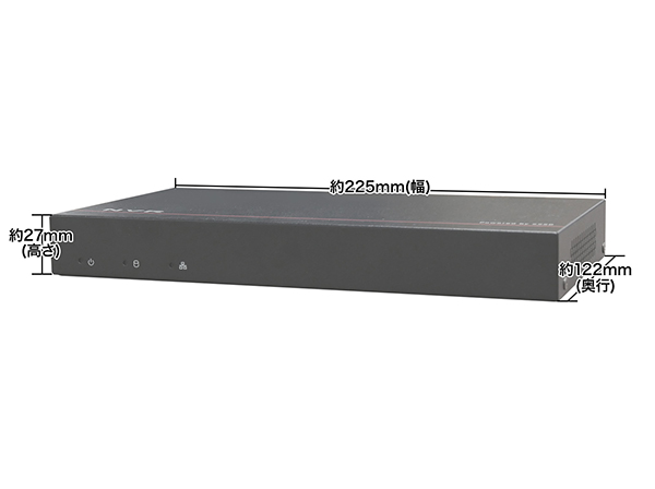 RD-RN2809S SSD搭載 PoE対応ネットワークレコーダー NVR 8ch 2TB