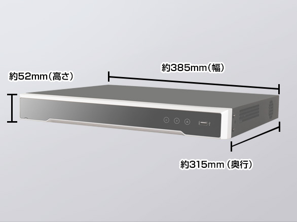 RD-RN5016 4K対応 4000GB HDD内蔵 16chネットワークレコーダー