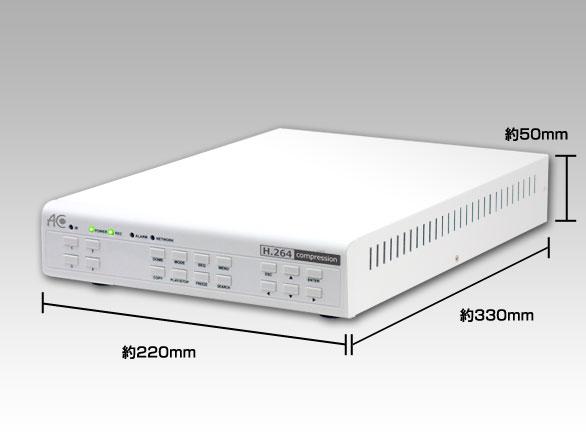 RD-3439 デジタルレコーダー H.264圧縮方式 4ch500GB HDD内蔵