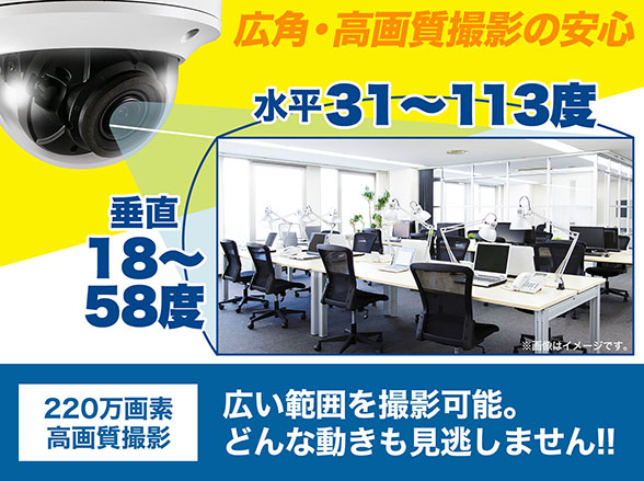 RD-CI282SV 220万画素屋外防滴型電動レンズIPドームネットワークカメラ