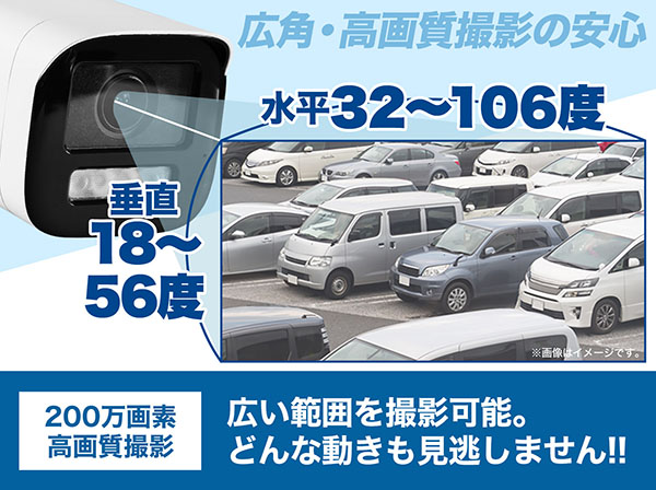 RD-CV263SVWC 210万画素 屋外防雨 電動レンズバレットカメラ