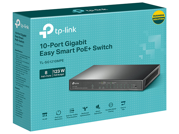 TL-SG1210MPE 10ポート ギガビット PoEスイッチハブ TP-Link