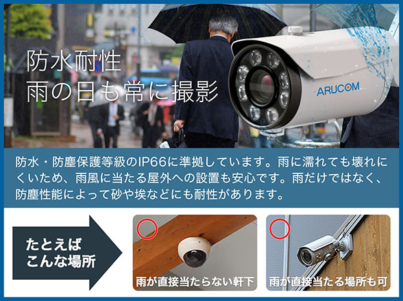 RD-CA237 AHDカメラ200万画素バレット型赤外線搭載屋外カメラ