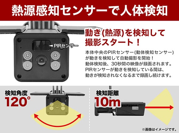 DVR-SL3 ソーラーネットワーク防犯カメラ