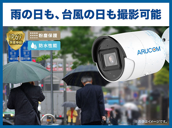 RD-CI803S-A 4K800万画素 PoE対応 単焦点 屋外防水 ネットワークカメラ HITOCA（ヒトカ）シリーズ