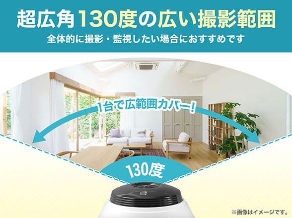 置き型簡単IPネットワークカメラ 屋内用 【RD-7320/SNH-C6417BN】