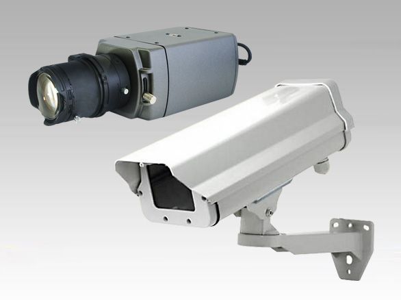 RD-4252アナログBOX型カメラ 標準～望遠撮影屋外防雨ハウジングセット