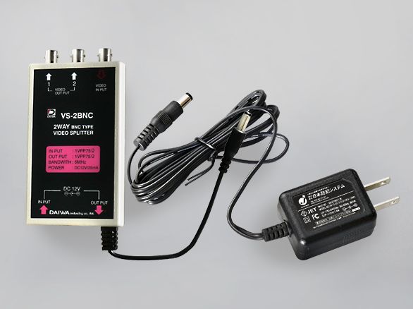 RD-4537映像信号分配器(BNC2分配)とアダプタセット