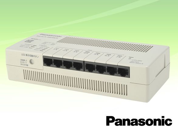 RD-4619 PN21089K Panasonic PoE給電スイッチングハブ8ポート