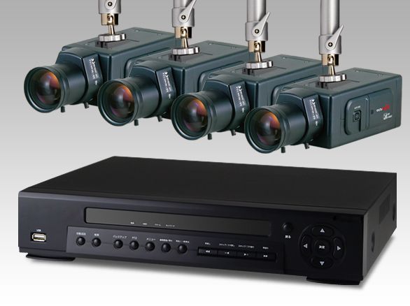 SET440-1 HD-SDI高画質屋内ボックスカメラと専用録画機セット