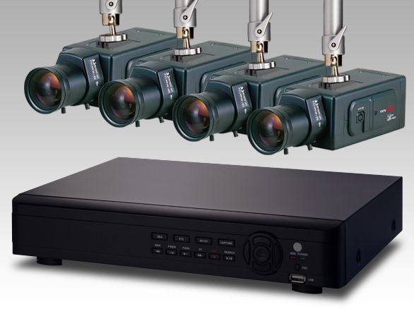 SET463-1 HD-SDI高画質屋内BOXカメラと専用レコーダーセット