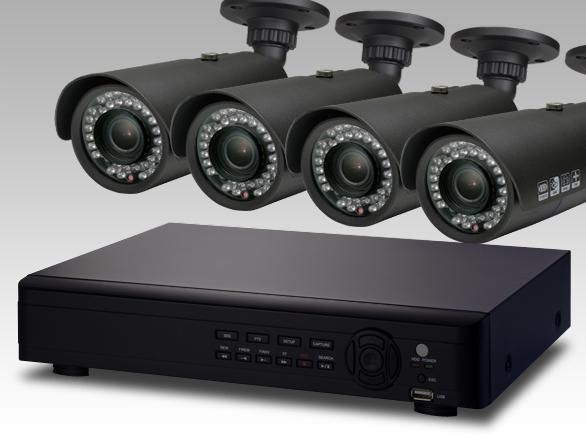 SET465-1フルHD2.3メガピクセル屋外カメラと、HD-SDI専用録画機セット!