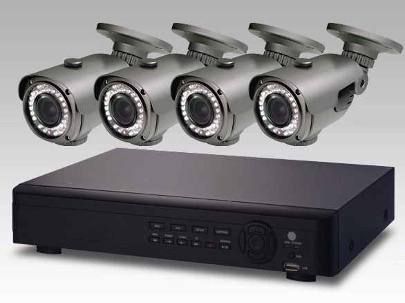 SET496-1カメラ台数が選べる2.3メガ屋外カメラと専用レコーダーセット