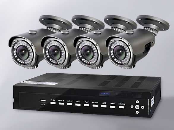 SET545-1 AHD台数選べる屋外防雨型カメラと録画機セット