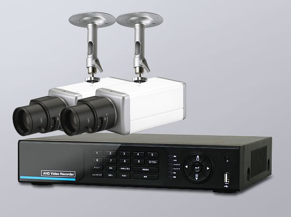 SET590-2AHDカメラ220万画素屋内用ボックス型1～4台セット