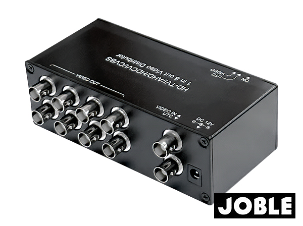 CD108HD 映像分配器 1入力8出力 AHD/HD-TVI/HDCVI/コンポジット対応 UTC対応【JOBLE】