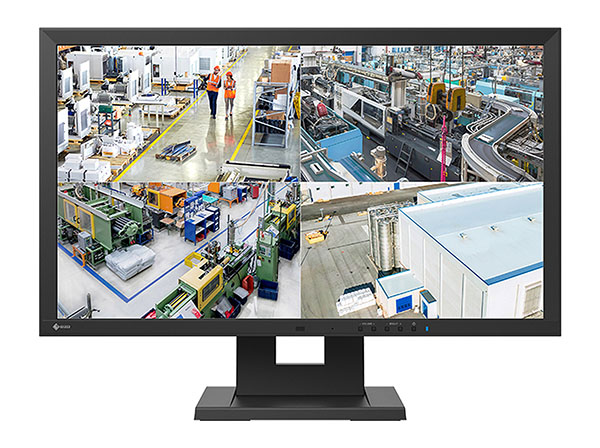 FDF2312W-IP 液晶モニター23.0型 IPカメラ映像を同時表示・操作できる セキュリティ用モニター