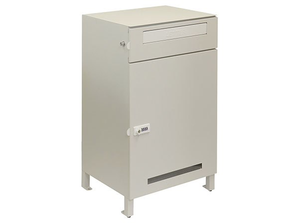 PBX-039 宅配ボックス付ポスト MOJYU Estella エステラ グレージュ 【メーカー直送品】