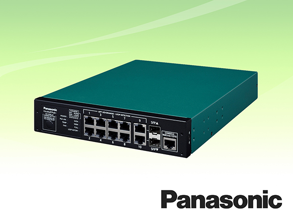 PN230893 Panasonic 8ポート PoE給電スイッチングハブ FA-ML8TPoE+