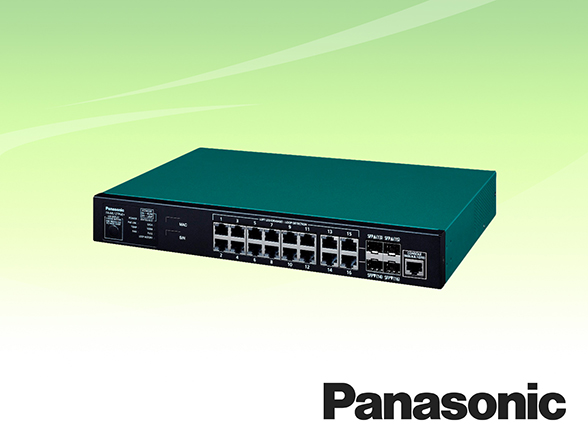 PN231293 Panasonic 12ポート PoE給電スイッチングハブ FA-ML12TPoE+: