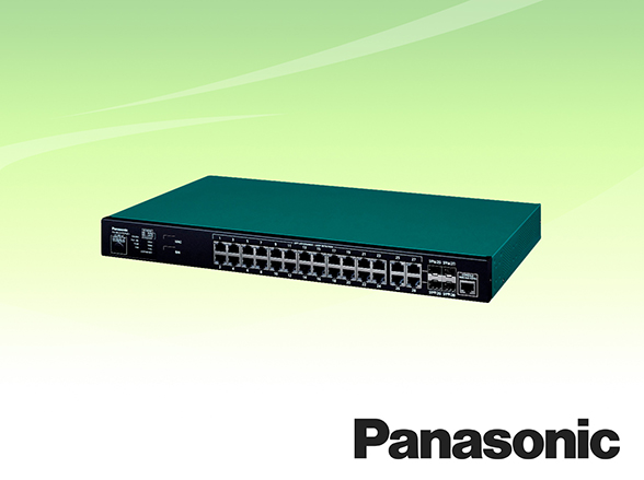 PN232492 Panasonic 24ポート PoE給電スイッチングハブ FA-ML24TCPoE+