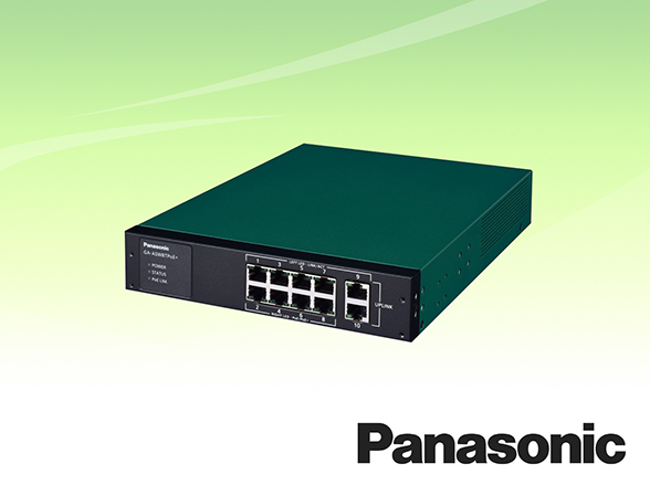 PN25087K Panasonic 8ポート PoE給電スイッチングハブ GA-ASW8TPoE+