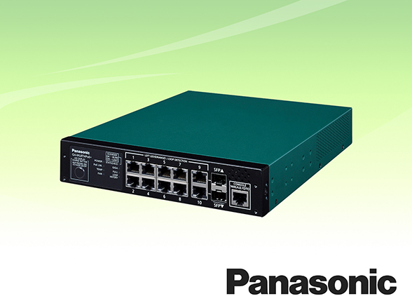 PN260894 Panasonic 8ポート PoE給電スイッチングハブ GA-ML8THPoE+