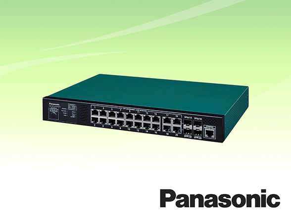 PN261693 Panasonic 16ポート PoE給電スイッチングハブ GA-ML16TPoE+: