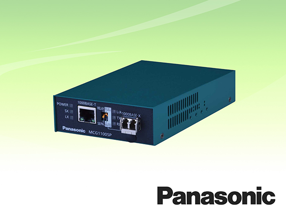 PN61324 Panasonic SFPモジュール挿入式 メディアコンバータ MCG1100SP-SX