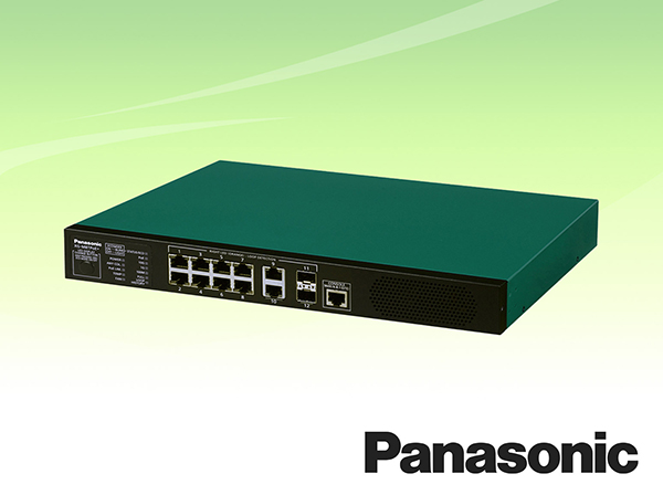 PN83089 Panasonic 全ポートギガ・アップリンク10ギガ レイヤ2 PoE給電スイッチングハブ XG-M8TPoE+