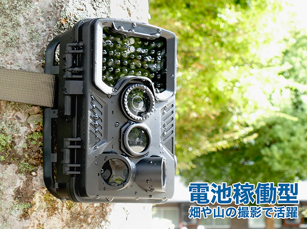 【新品】TRAIL CAMRA 防犯カメラスマホ/家電/カメラ