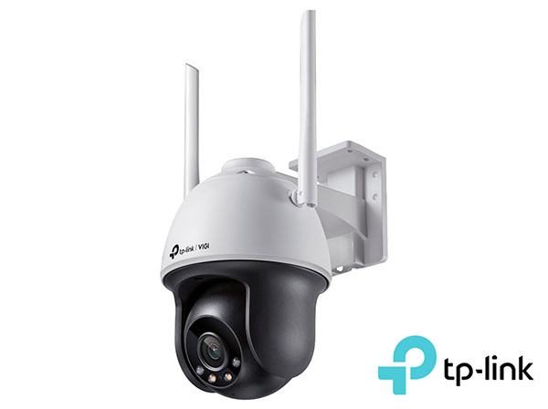 VIGI C540-W 4MP 屋外用フルカラーパンチルトネットワークWi-Fiカメラ TP-Link