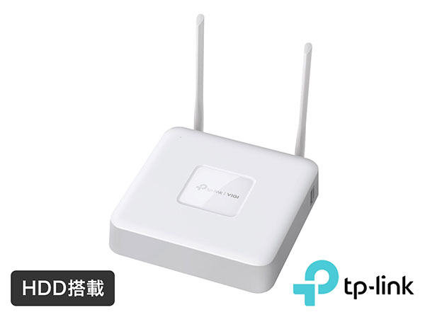 VIGI NVR1108H-W-2TB 8チャンネル Wi-Fi ネットワークビデオレコーダー 2TB搭載 TP-Link
