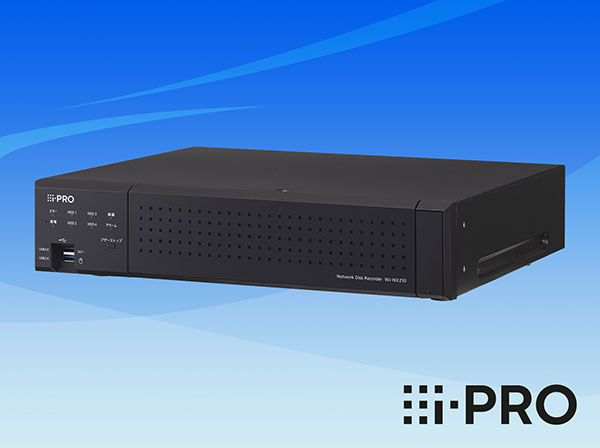 WJ-NX210/1 i-PRO ネットワークディスクレコーダー 1TB(1TBx1) 最大24台 アイプロ