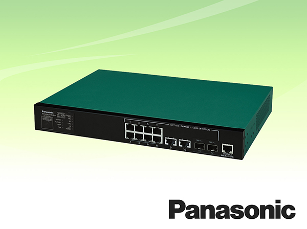 ZLP290894 Panasonic レイヤ2 PoE給電スイッチングハブ MXG-ML8THPoE++