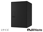 KS-TL05RAC-P455-BK 宅配ボックス Nasta Box LIGHT ブラック（サイズ：L）