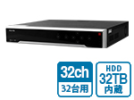 RD-RN5034 ネットワークレコーダー NVR 32ch 4K対応 HDD32TB内蔵