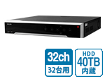 RD-RN5035 ネットワークレコーダー 32ch 4K対応 HDD40TB内蔵