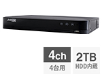 RD-RV5504 ハイブリッドレコーダー 4台接続 2TB HDD内蔵