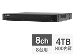 RD-RV5508 ハイブリッドレコーダー 8台接続 4TB  HDD内蔵