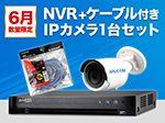 SET753-1 IPカメラ220万画素屋外バレット型1台(RD-CI505)数量限定セット