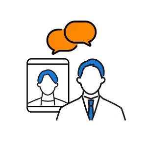 双方向通話と録画※別途録画機が必要