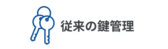 従来の鍵管理
